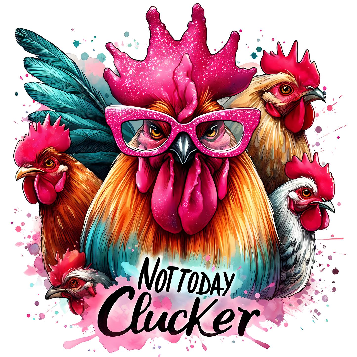 Not Today Clucker Stainless Steel Tumbler