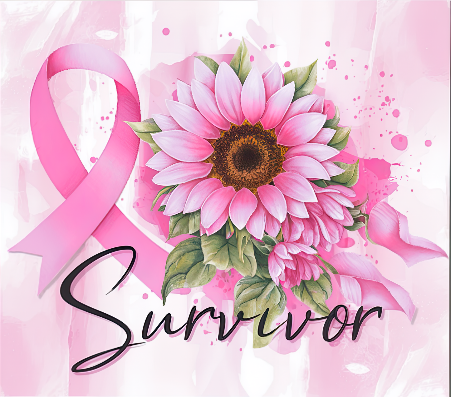 Survivor Sunflower Stainless Steel Tumbler