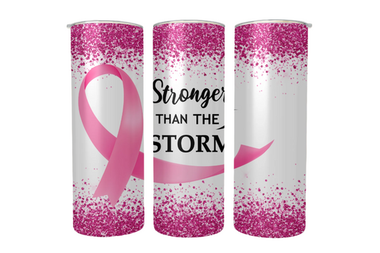 Stronger Than The Storm Stainless Steel Tumbler