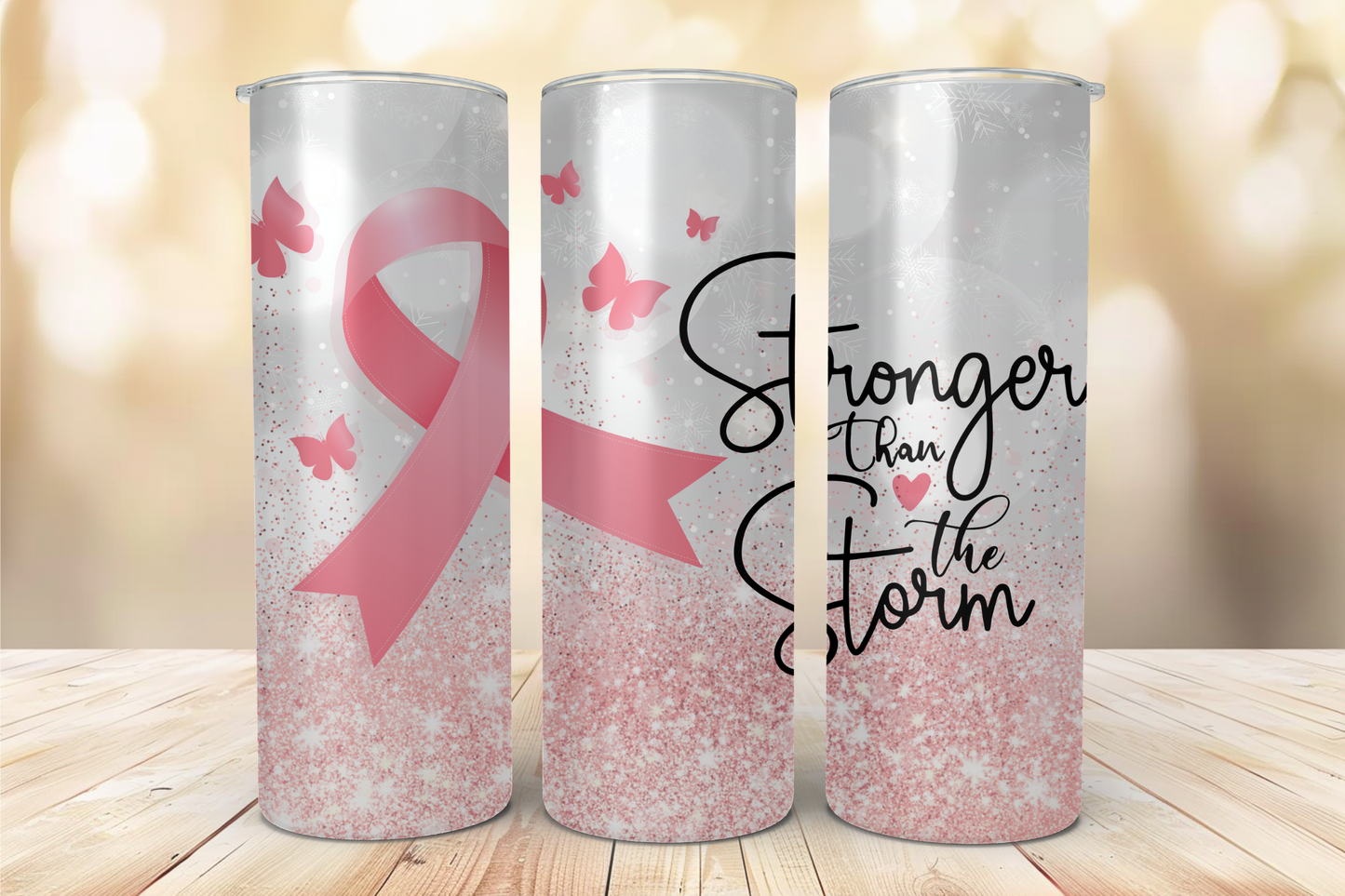 Stronger Than The Storm 2 Stainless Steel Tumbler